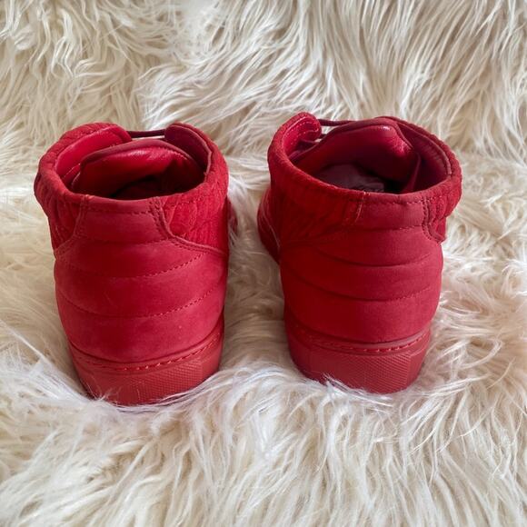 Filling Pieces sneakers leather Desert Boot Red sz 39 Designer Suede Shoes - Picture 8 of 8